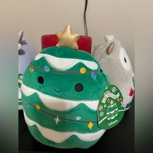 Johann Christmas tree Squishmallows NWT
